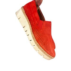 Franco Sarto Serla Colorful Bright Coastal Breatheable Platform Espadrille